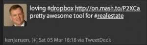 twitter hashtag on tweetdeck example