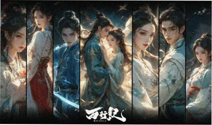 熊强三人组 角色设定图